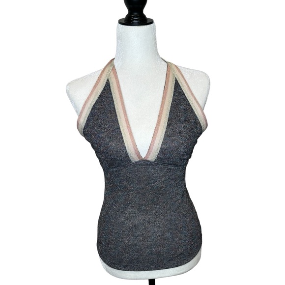 gimmicks by BKE Tops - BKE Halter Top Purple Small
